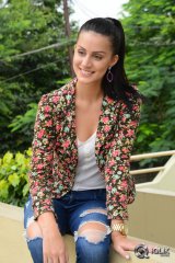 Larissa Bonesi At Thikka Movie Press Meet